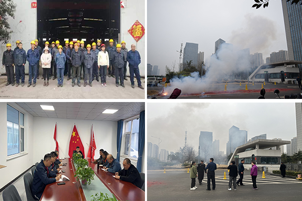 ? 鄭州市東鼎干燥設(shè)備有限公司新年復(fù)工，開(kāi)工大吉