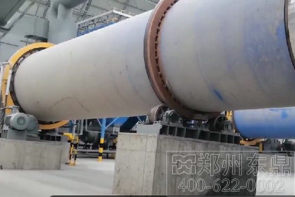 山西運城煤泥烘干機項目試機運行實拍現(xiàn)場
