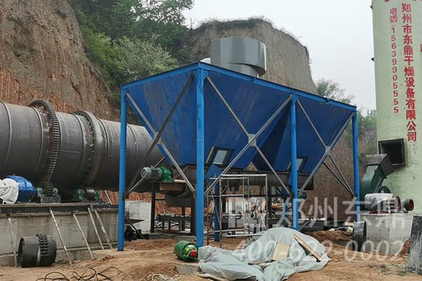 山西壽陽煤泥烘干機安裝現(xiàn)場