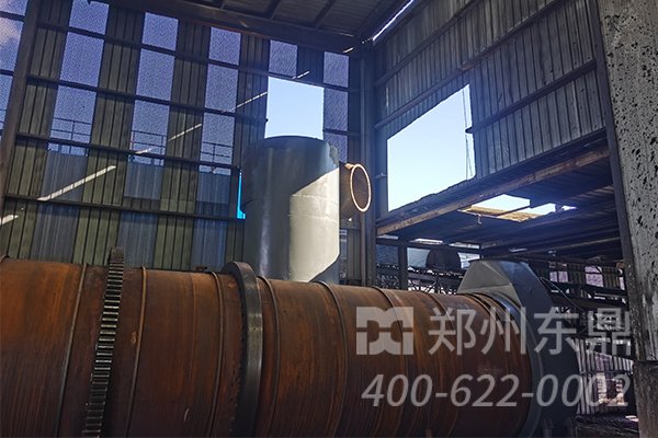 內蒙古煤泥烘干機安裝施工現(xiàn)場